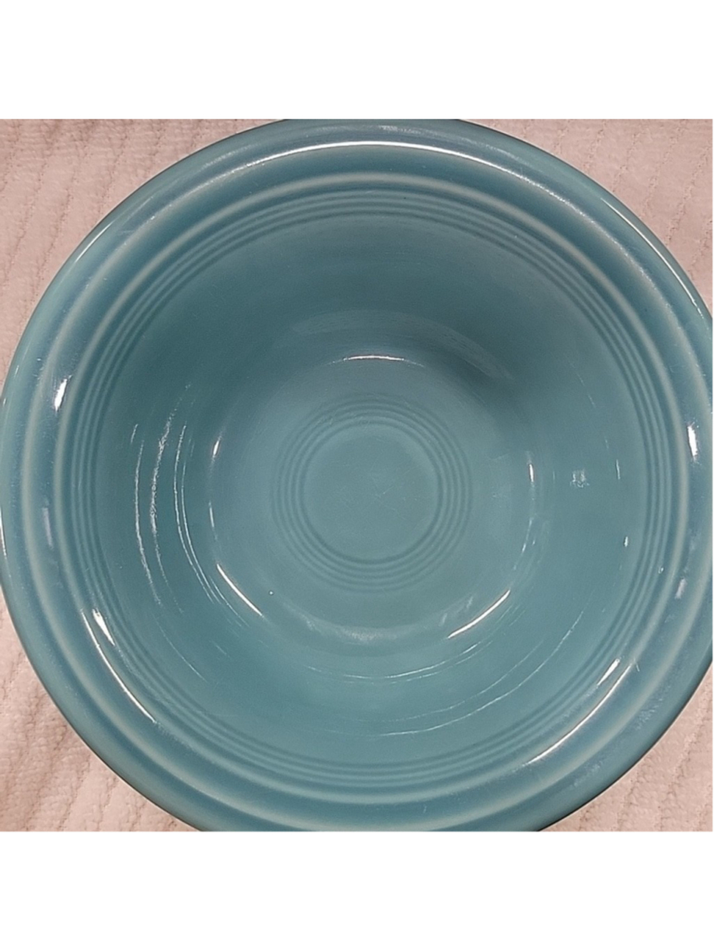Fiesta 6 1/2 Inch Stackable Cereal Bowl 11 OZ Turquoise
